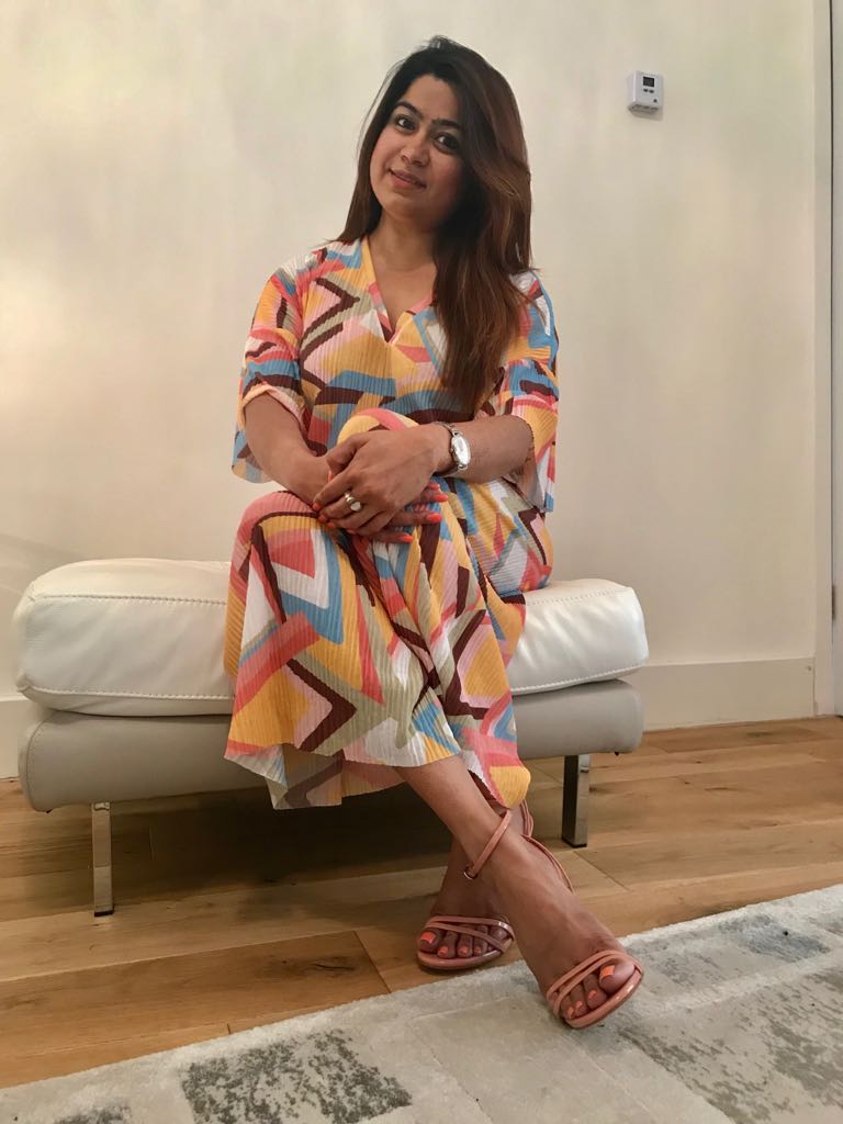 Printed trousers & top